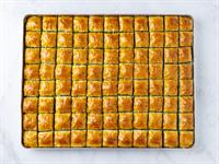 Fıstıklı Özel Kare Baklava Tepsi