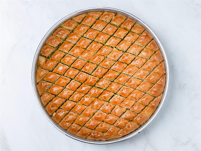 Fıstıklı Baklava Tepsi